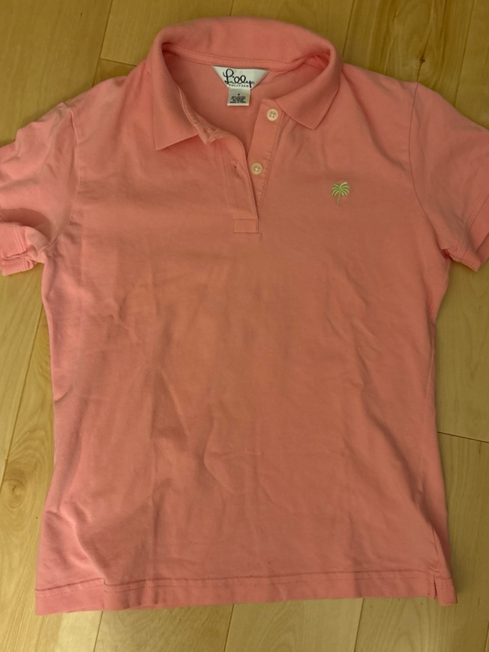 Lilly Pulitzer Pink Polo Shirt